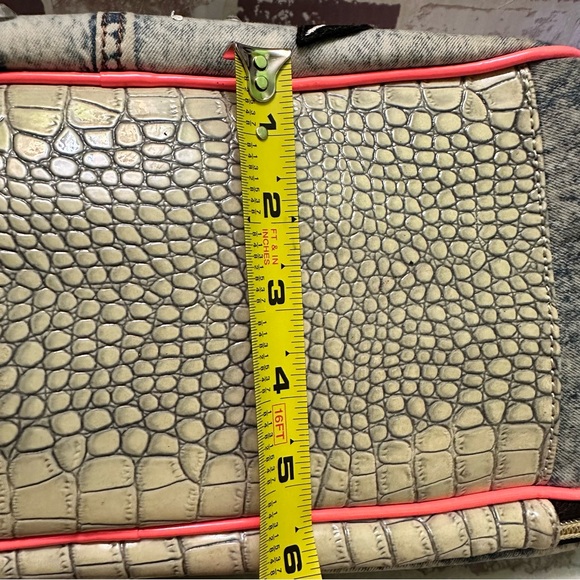 Nicole Lee Denim Satchel with Durable Design - Picture 13 of 14